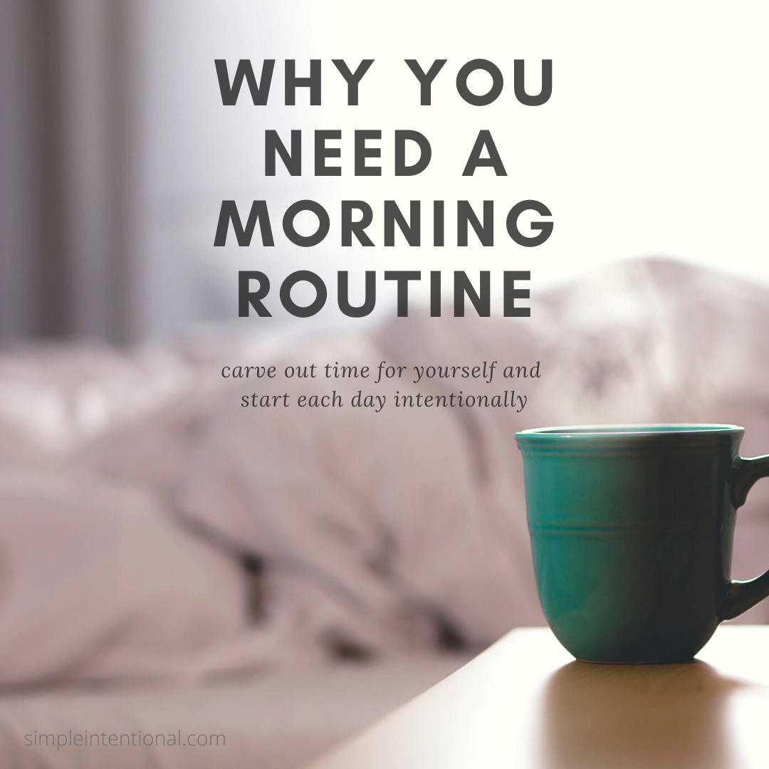 morning routine